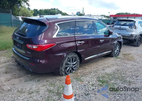 2013 Infiniti Jx35 из США, поврежденный, VIN 5N1AL0MM6DC348314